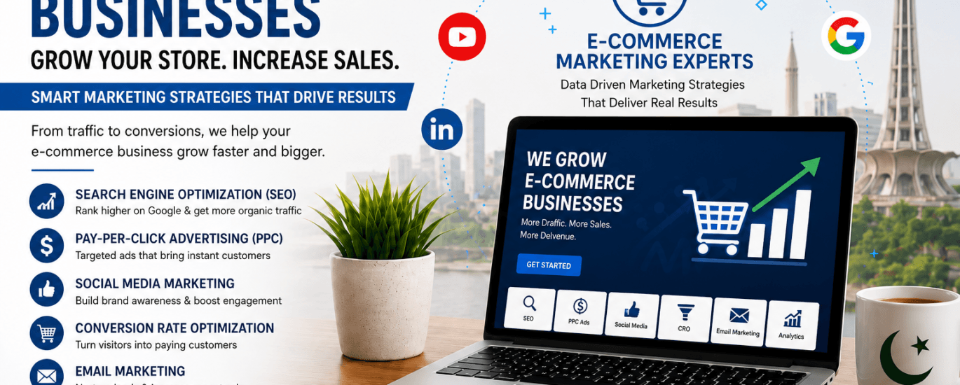 Digital Marketing Agency for E-commerce Services to Increase Online Sales and Business Growth