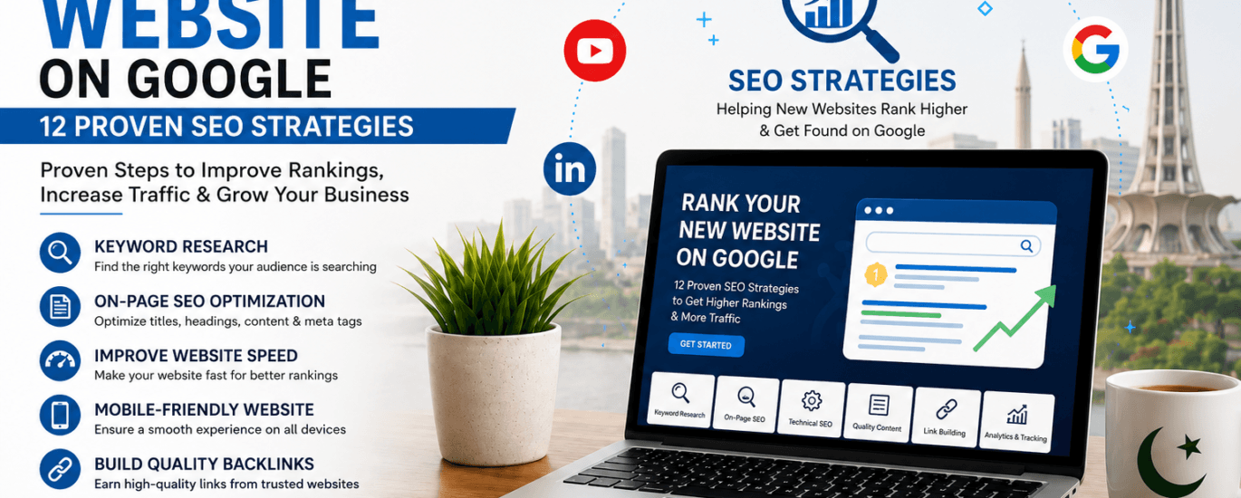 How to Rank a New Website on Google with 12 Proven SEO Strategies