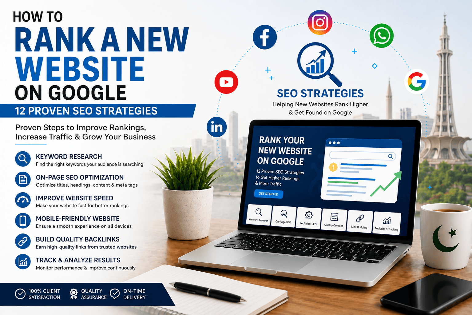 How to Rank a New Website on Google with 12 Proven SEO Strategies